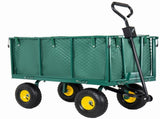 3-in-1 Oversized Steel Garden , 880lbs Pullable Mesh Metal Garden, All-Terrain Utility 63029930