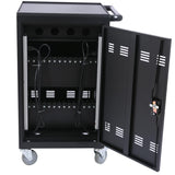 Mobile Charging Cart and Cabinet for Tablets Laptops 32-Device 82583113