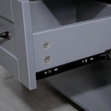30in Gray Bathroom Vanity w/ Mirror and Top Only W122346708