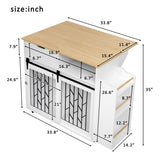 Furniture Style Dog Crate Kitchen Island End Table Pet Friendly Furniture N843P256452R