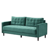 74" High Resilience three seater Sofa, Wooden Frame 3 Seat Sofa, Comfy , Modern Upholstered Sofa, W311P192812