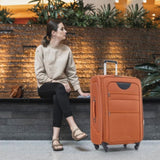Softside Luggage Expandable 3 Piece Set Suitcase Upright Spinner Softshell Lightweight Luggage N732P198614G