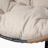 Sora Outdoor Patio Wicker Hanging Chair with Stand N775P225487B