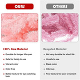 6ft Pink Christmas Tree - 1036 Flourishing Branch Tips for Dreamy Festive Ambiance 68375270