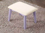 Liannon Contemporary Wood Vanity and Stool Set, Purple T2574P164238
