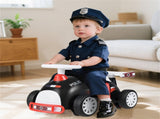 Kids Ride-On Sliding Car with Music Function, 3 Themes Sit-and-Scoot Toy for 19-36 Months 50652787