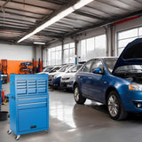 Tool Chest, 8-Drawer Rolling Tool Storage Cabinet with 2 in 1 Detachable Top Tool Box, Liner, W2660P272883