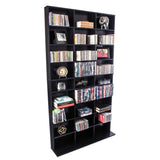 ZUN Atlantic Elite Media Storage Cabinet XL, Black B06481215