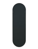 Black 63 x 20IN Pill Shaped Full Lenghth Mirror or Bathroom mirror W2203P230581