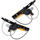 Rear LH&RH Electric Window Regulator for Jaguar XF 09-15 XFR 10-15 XFR-S 13-15 80842940