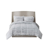 Full/Queen Back Print Long Fur Comforter Mini Set B03597194