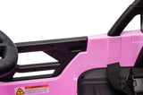 ZUN Kids Ride on Truck Car, 12V Ride on Toy Electric Cars for Kids w/ Remote, Bluetooth,pink W2058P199289