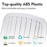 Outdoor Chaise Lounge, Pool Lounge Plastic Adjustable Recliner in-Pool Lounger Tanning Lounge W1859P170164