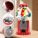15 Inch Commercial Red Big Gumball Machine With Stand Key-Operated Uncharged Candy Dispenser Machine W2841P284378