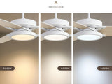 Light Pro 52 in. LED Indoor White Smart Ceiling Fan with Remote ControlUnable ship on weekends, 84848147
