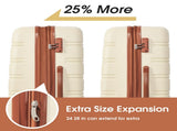 Hardshell Luggage Sets 4 pcs Bag Spinner Suitcase with TSA Lock Lightweight-16"20"24"28" 54654951
