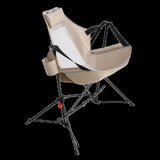 Hammock Camping Chair, Folding Portable Rocking Chair, Aluminum Alloy Adjustable Back Swinging Chair 01230280