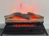 23 inch Electric Fireplace 3D Log set insert, Infrared Fireplace Heater for Indoor 17295693