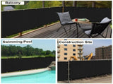 5'X50' Black HDPE Fence 22052150