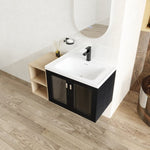 ZUN 40 Inch Wall-Mounted Bathroom Vanity With Sink, 12 inch + 28 inch Combination Cabinet 96914905