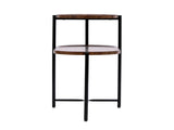 Small Coffee Tables 2-tier Modern Sofa Side Table with Wood Storage Shelf Living Room End Tables 48074835