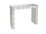 Hessa Mirrored & Faux Rhinestone Console Table B2726P446690