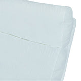 Chenille Upholstered Rocking Chair with Metal Legs and Side Storage Pocket Modern Comfort & 60836543