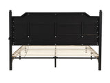 Queen Bed Frame , Upholstered headboard with Charging and Touch sensitive LED Lights, Under Bed W311P416222