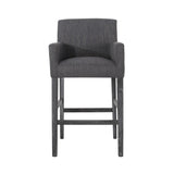 Upholstered 30.5 inch Counter Stools - Charcoal/Gray 71253.00CHAR
