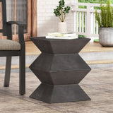 Outdoor LightWeight Concrete Side Table 73457.00
