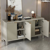 Sideboard Buffet, 59" Storage with Storage,Modern Wood Buffet,Storage W757P203146