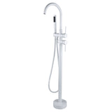 Freestanding Bathtub Faucet with Hand Shower W1533125024