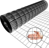 24inch x 50ft Black Vinyl Coated Hardware Cloth 2" X 3" 16Ga Wire Mesh fence, PVC Coated 35794538