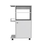 Columba Kitchen Cart, Single Door Cabinet, Four Caster B128P148690