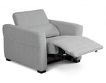 ZUN Isla - Dual Power Recliner - Dark Gray B081P157424