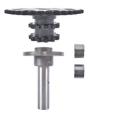 Chain Drive Cluster Sprocket Set D76529 D64175 D124607 for Case Skid Steer 1845 1845B 62371159