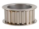 Long Water Pump Billet Aluminum Gilmer Belt Drive Pulley Kit fit for Chevy 283 327 61018244