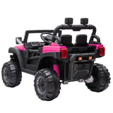 ZUN 12V Electric Motorized Off-Road Vehicle, 2.4G Remote Control Kids Ride On Car, Head/Rear Lights, W2181137458