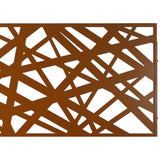 Outdoor & Indoor Privacy Metal Privacy 76" H48" W, Freestanding Decorative Privacy W465P193275