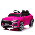 ZUN 12V Kids Ride On Electric Car w/Parents Remote Control,Licensed Audi SQ8 for Kids,Dual W1578P213379