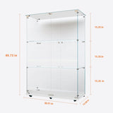 Tempered Glass Display Cabinet,Wine Cabinet, Storage Cabinet,File Cabinet, Tempered Glass W3155P268184