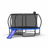 Outdoor trampoline slide ,blue W1163P290475