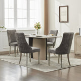 Rayon Cloth Flocking Chenille Dining Chairs Channel Kitchen Dinner Chair Comfy Fabric Upholstered 09269863