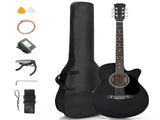 40 Inch Acoustic Guitar for Beginners, GA Body Shape, Basswood Folk Guitar in 24215673