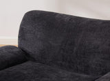 42" Wide Modern Upholstered Oversized Accent Chair, Boneless Single Sofa Chair, Chenille Armchair W3118P453261
