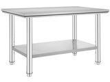 Stainless Steel Workbench 24x36x32 Inch Commercial Food Prep Workbench Heavy Duty Prep Workbench 31621967