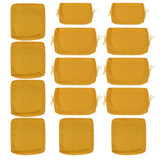 Cushion Covers for 7 Pcs Wicker Rattan Sectional Sofa, 14Pack Cushion Slipcovers Set W2911P286666