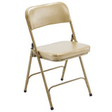 ZUN 2 Pack Metal Folding Chairs with Padded Seat and Back, for Home and Office, Indoor and Outdoor 02029078