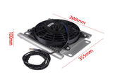 Radiator with Hydraulic Fan Fits for AGT 1-1.8Ton Mini Excavators AGT-QH12 M27 Models 18353960