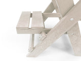 Harbor Point Fully Assembled All-Weather Recycled HDPE Outdoor Folding Bar Stool, Ivory B2745P409651